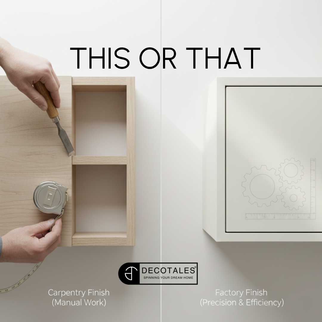 Carpentry vs. Factory Finishes: Which One’s Best for Your Home?