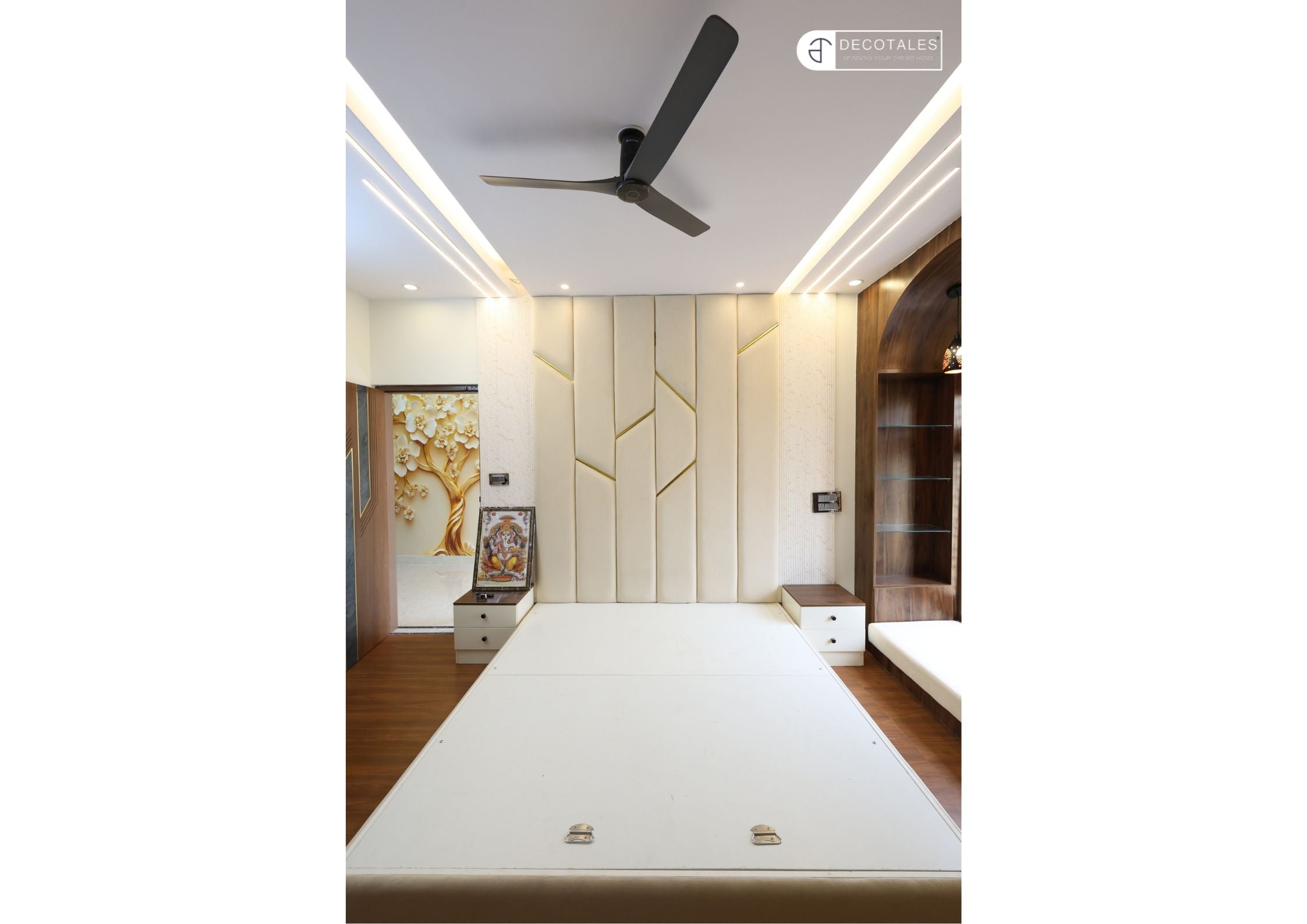 Villa interiors in Hennur, Bangalore by Decotales