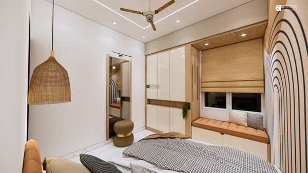 Villa in Chikkatirupathi – interiors by Decotales, Bangalore
