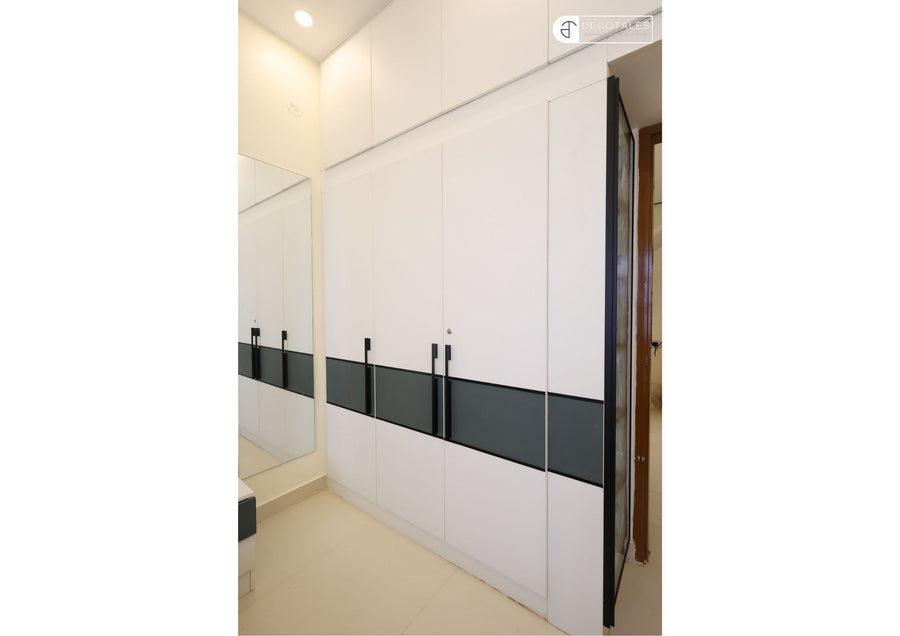 Wardrobe in a villa in Electronic City, Bangalore – Decotales turnkey interiors