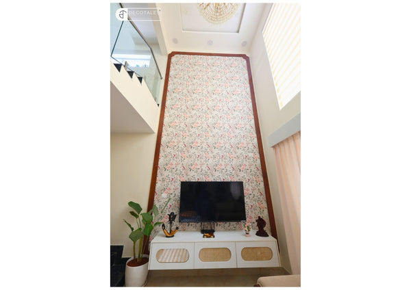 Hareesha & Naresh · Villa, Chikkatirupathi – interiors by Decotales, Bangalore