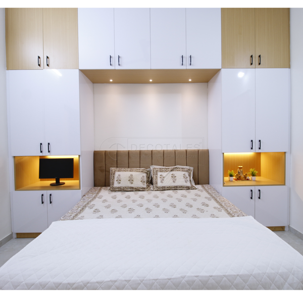 Tejaswini & Varun · Villa, Horamavu – interiors by Decotales, Bangalore