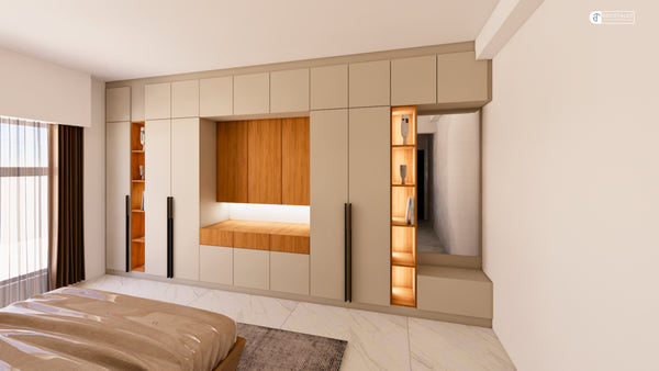 Sobha Royal Pavilion · 3BHK – interiors by Decotales, Bangalore