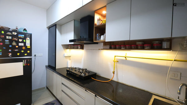 Nikoo Homes · 2BHK – interiors by Decotales, Bangalore