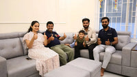 Happy homeowners at handover – Decotales home interiors, Bangalore